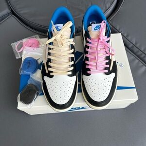 Travis Scott Jordan 1 Fragment Lows